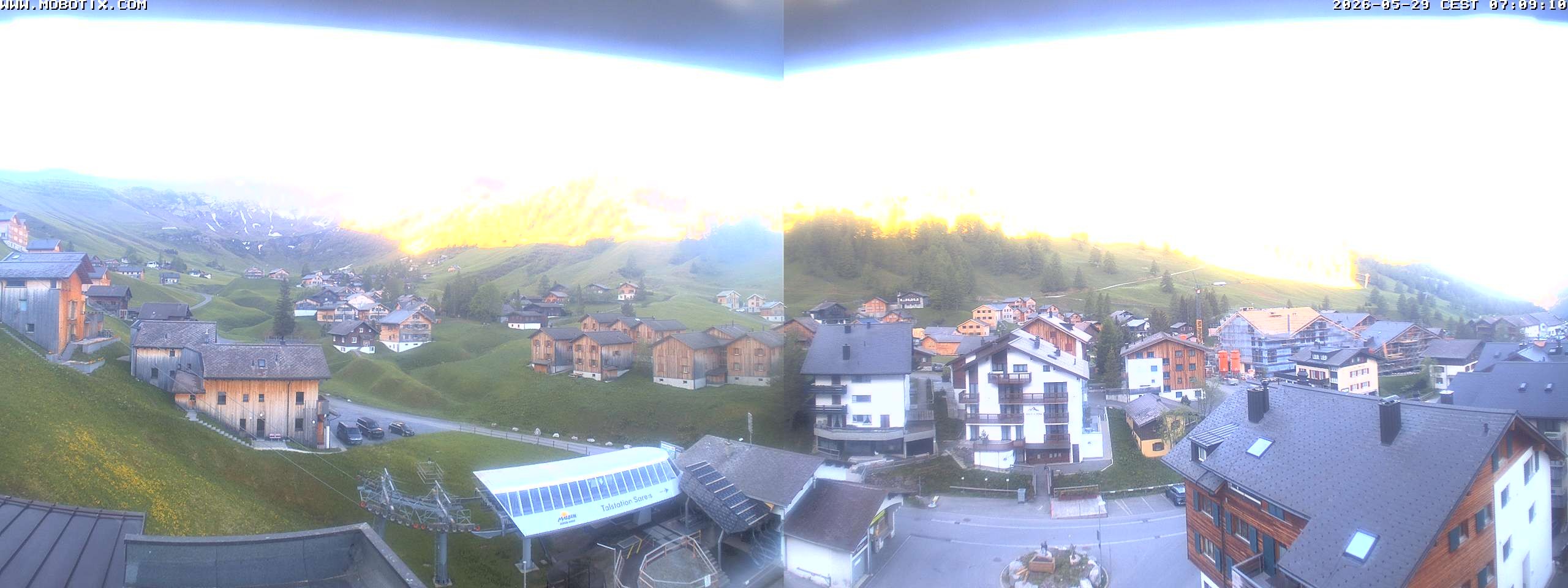 Archiv Foto Webcam Zentrum Malbun - Hotel Turna