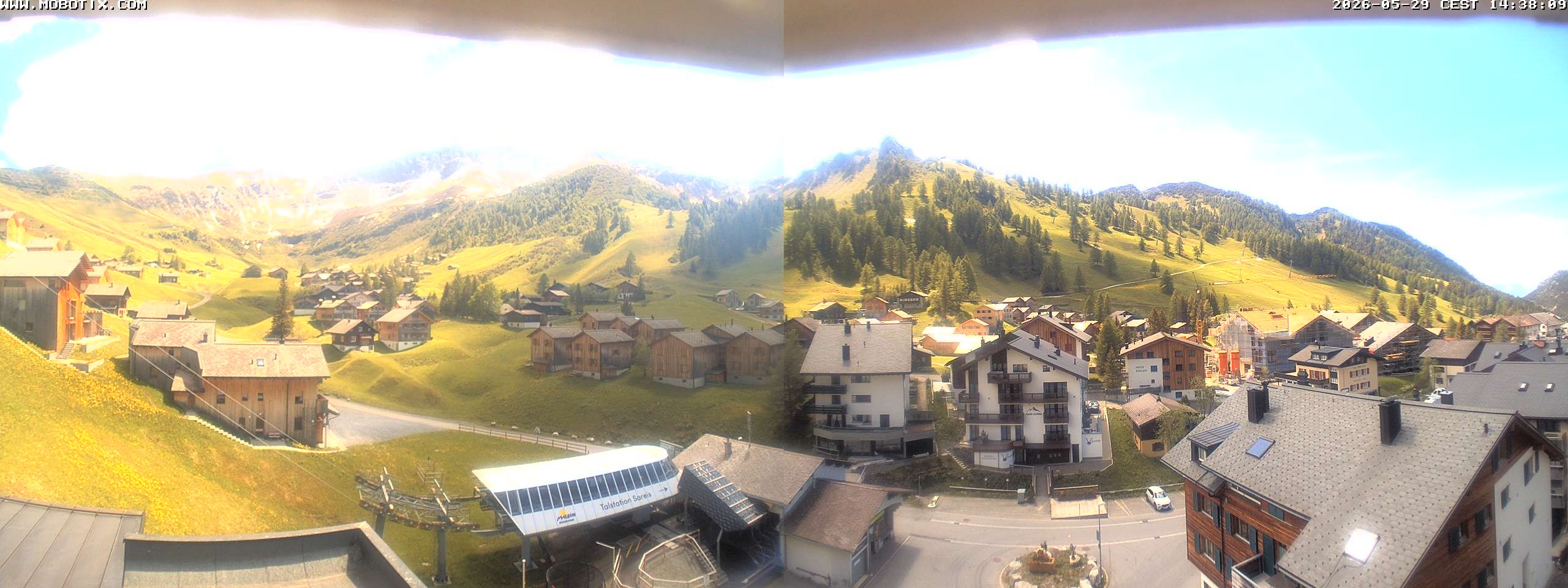 Archiv Foto Webcam Zentrum Malbun - Hotel Turna
