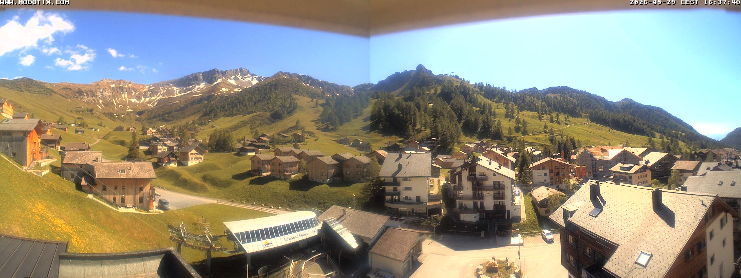 Archiv Foto Webcam Zentrum Malbun - Hotel Turna