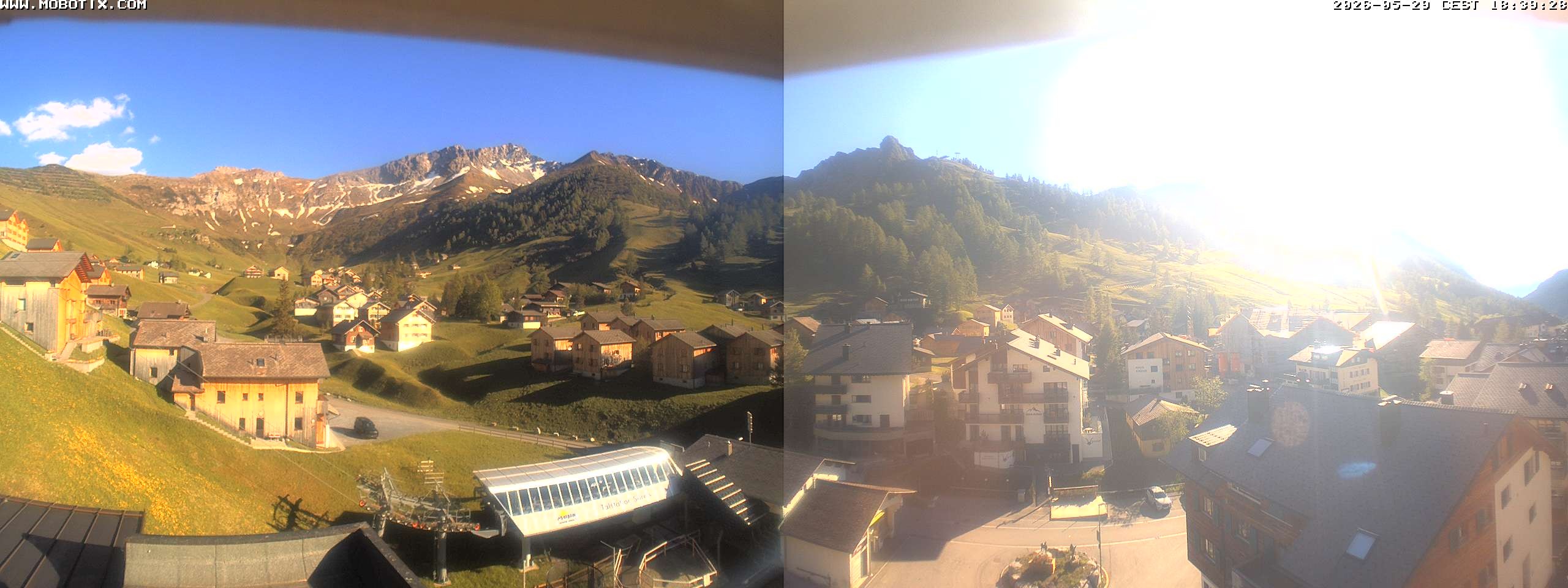 Archiv Foto Webcam Zentrum Malbun - Hotel Turna