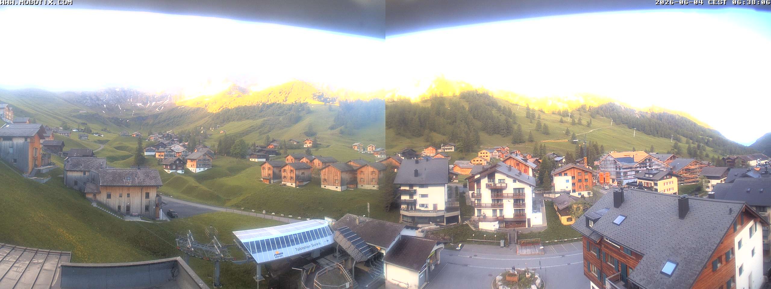 Archiv Foto Webcam Zentrum Malbun - Hotel Turna