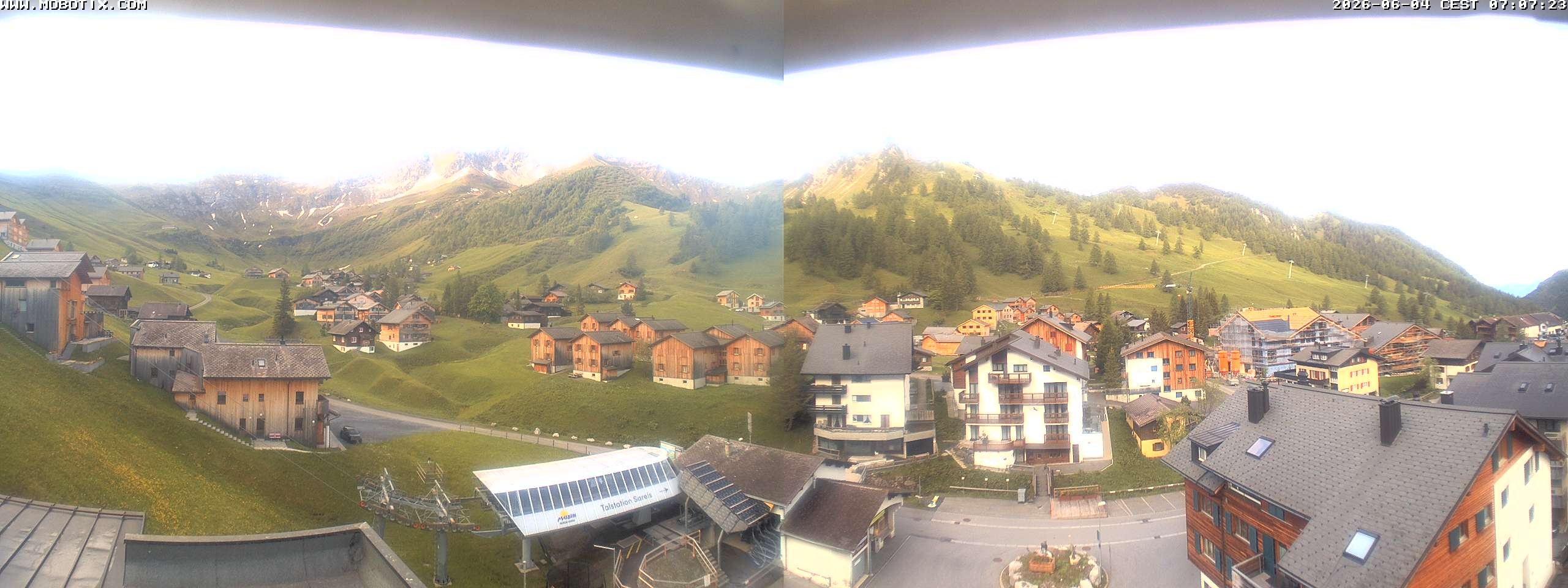 Archiv Foto Webcam Zentrum Malbun - Hotel Turna