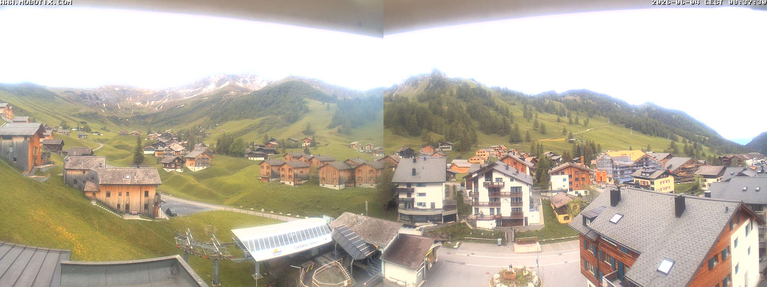 Archived image Webcam Malbun - Hotel Turna