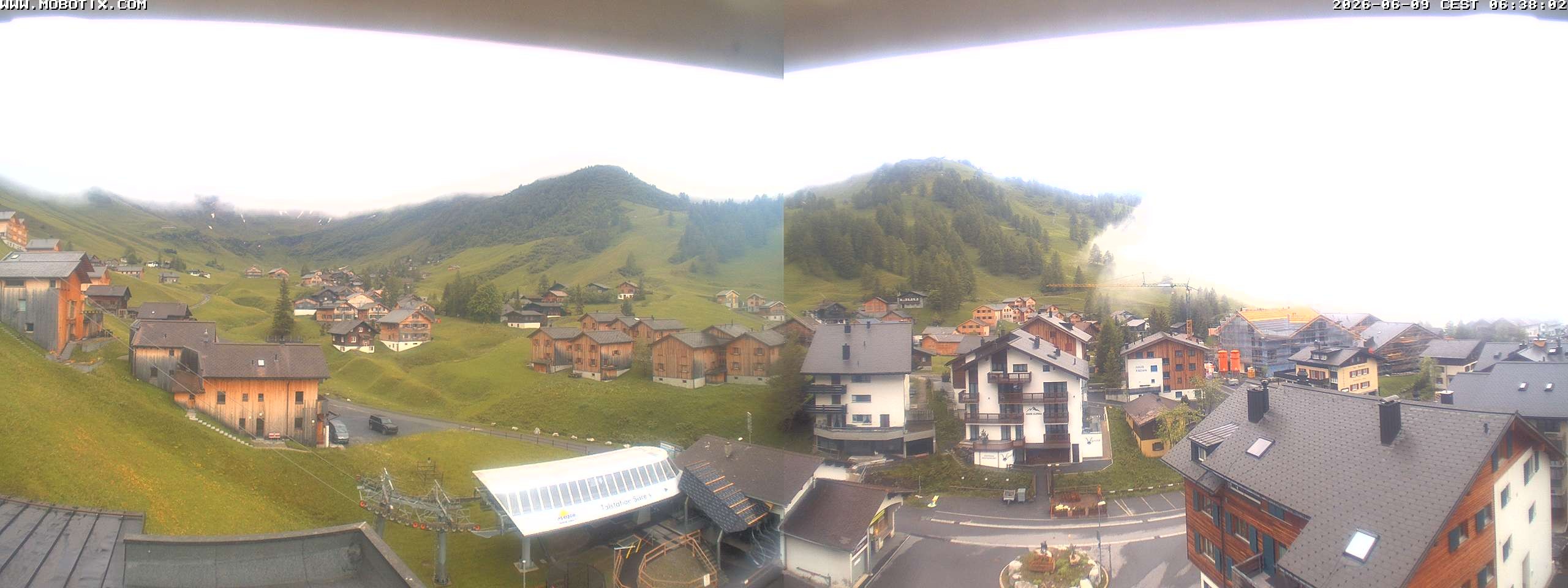 Archived image Webcam Malbun - Hotel Turna