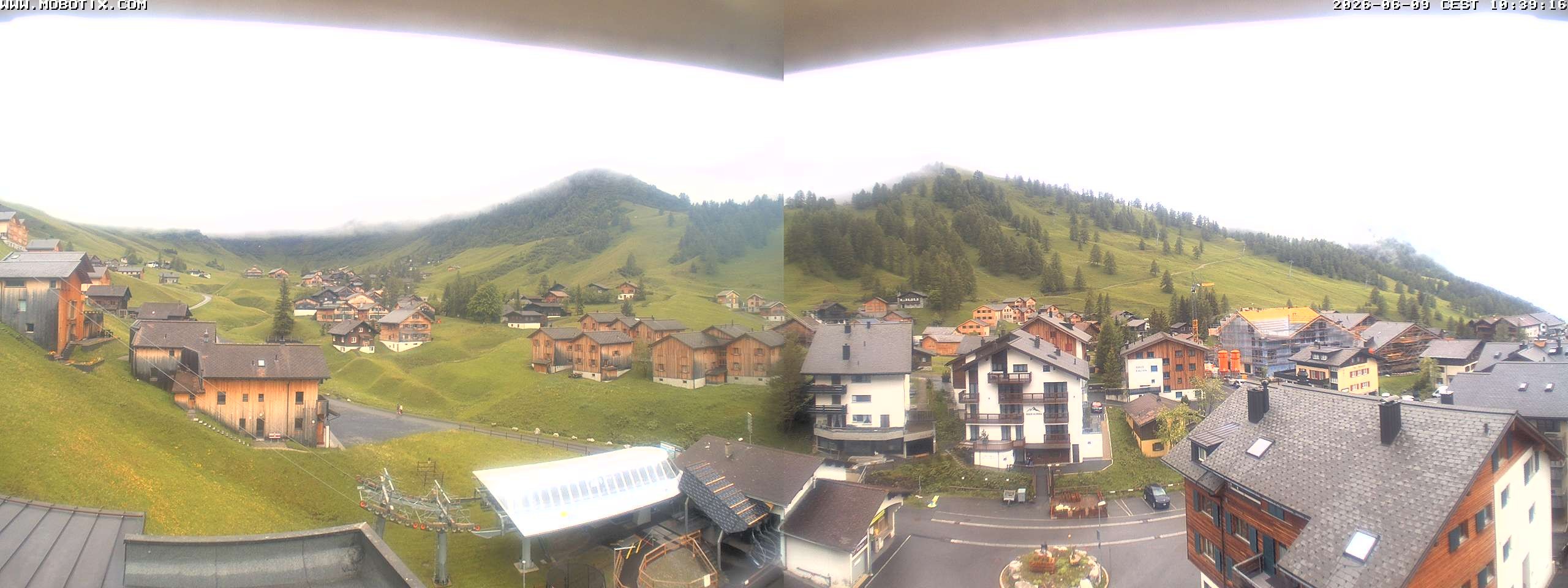 Archived image Webcam Malbun - Hotel Turna