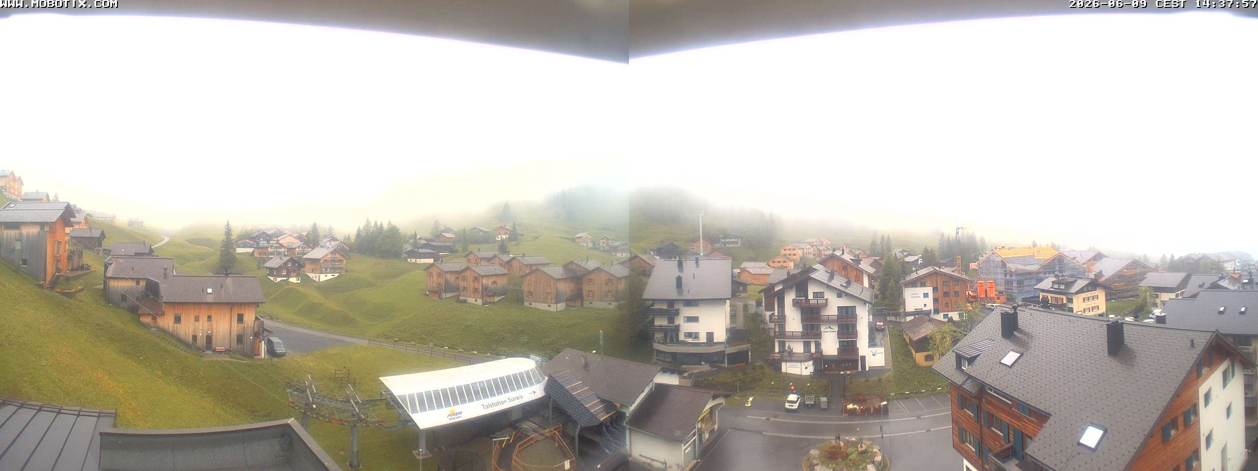 Archived image Webcam Malbun - Hotel Turna