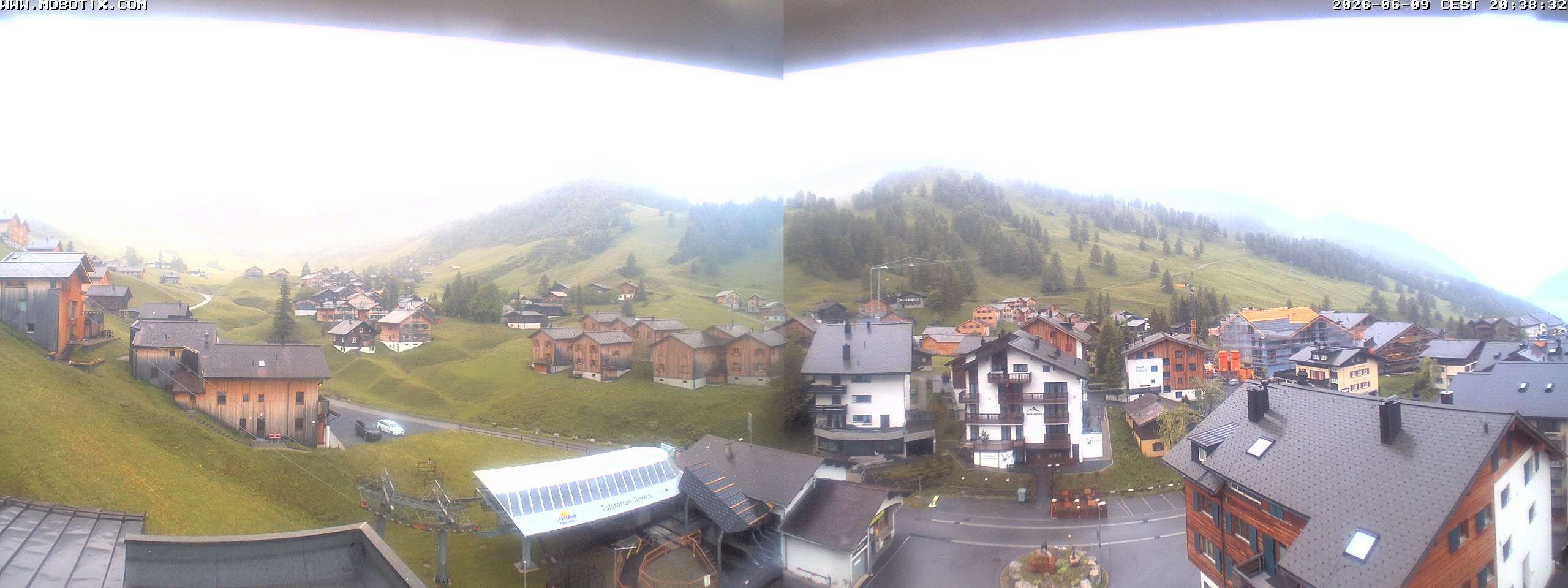 Archived image Webcam Malbun - Hotel Turna