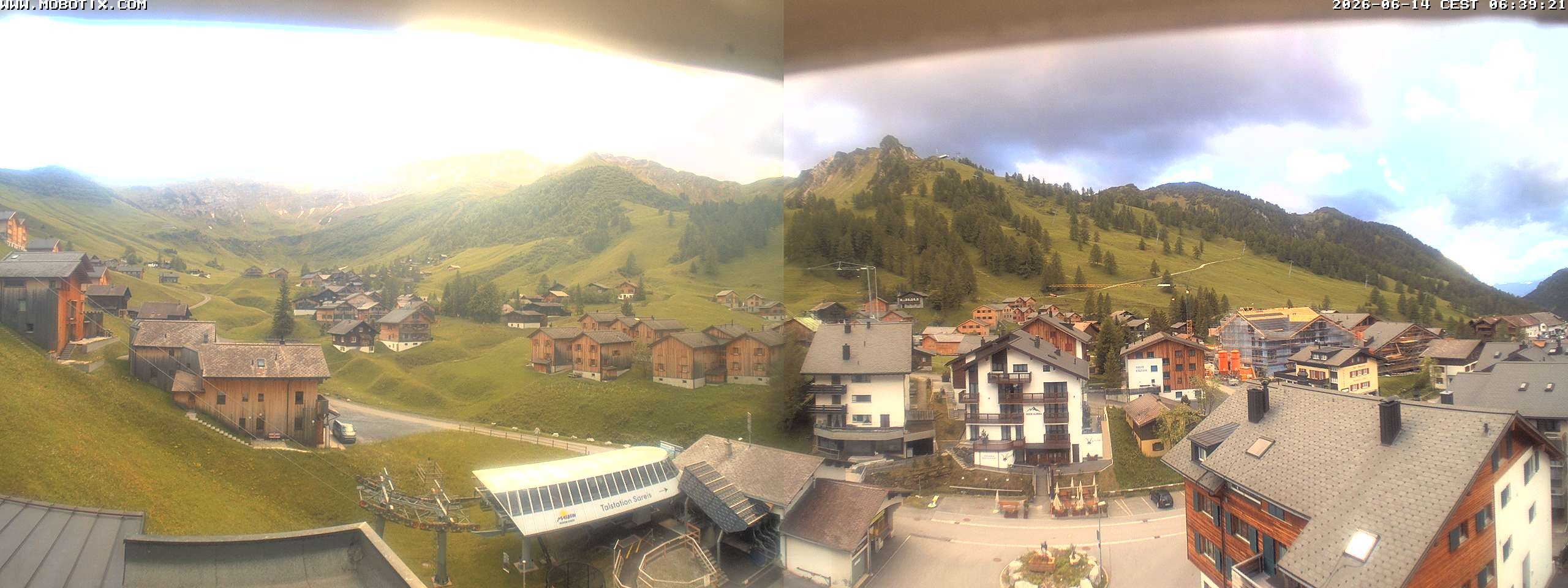 Archiv Foto Webcam Zentrum Malbun - Hotel Turna