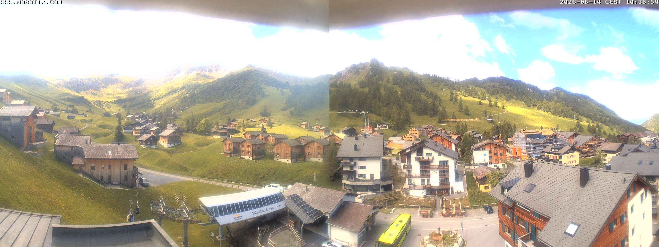 Archived image Webcam Malbun - Hotel Turna