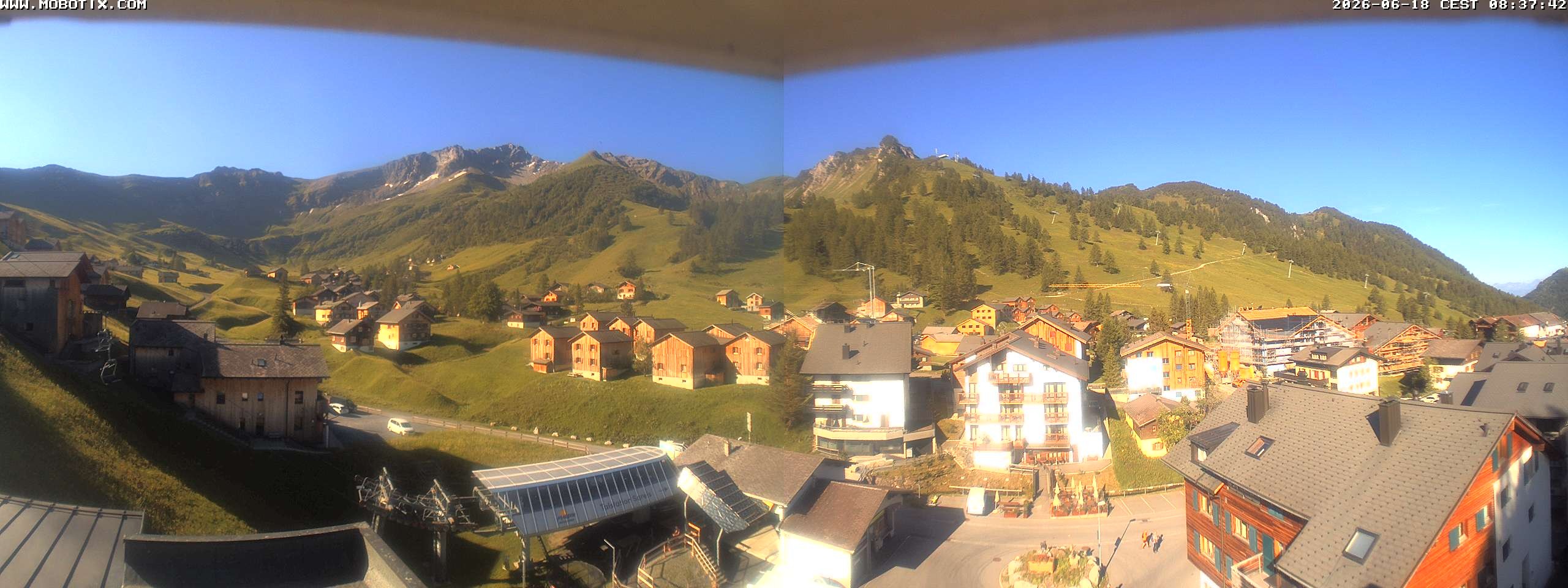 Archiv Foto Webcam Zentrum Malbun - Hotel Turna