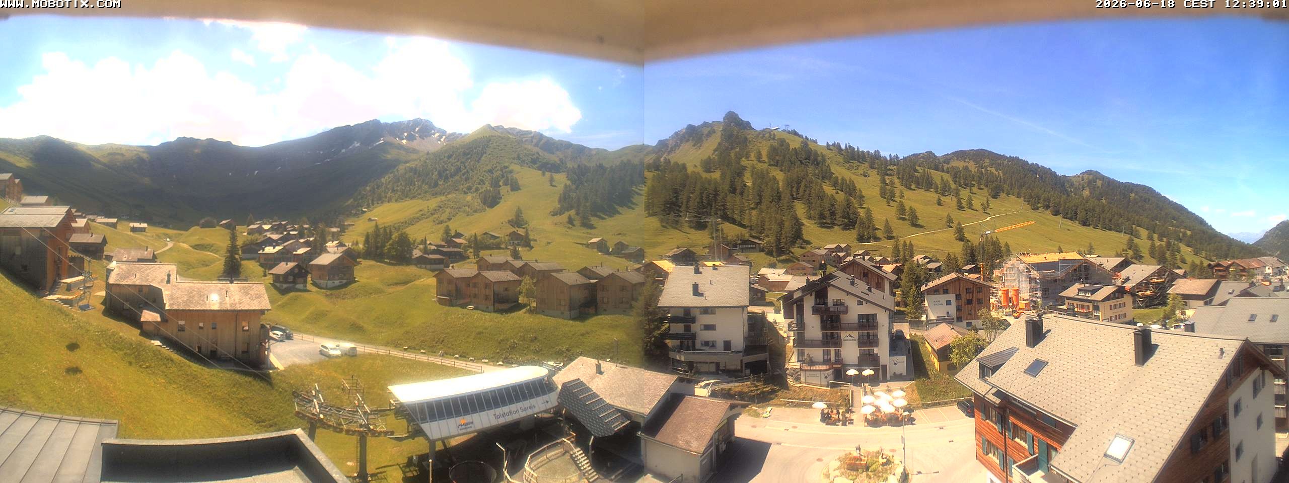 Archiv Foto Webcam Zentrum Malbun - Hotel Turna