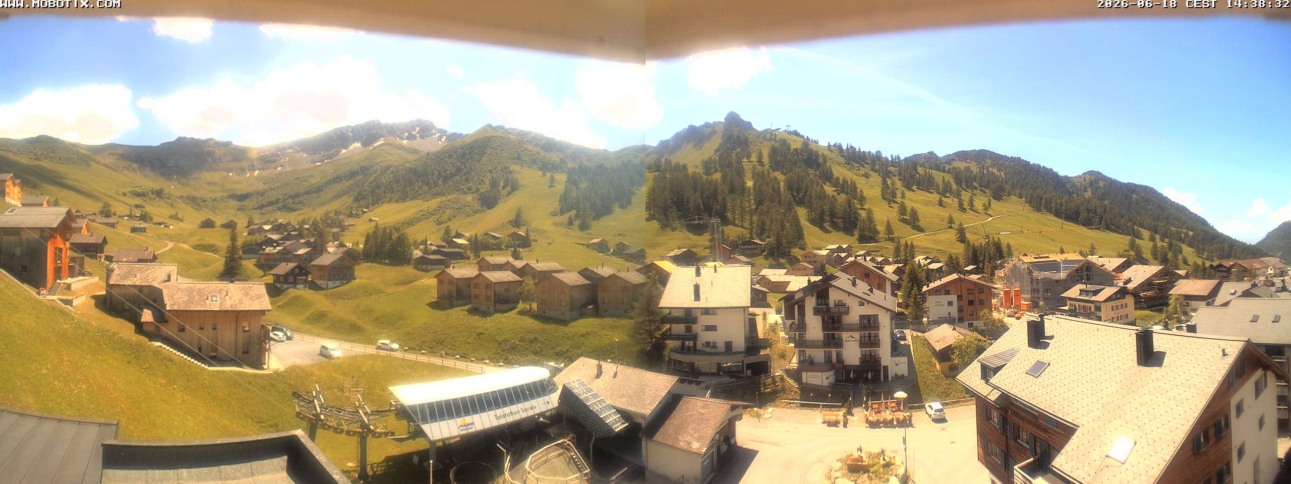 Archiv Foto Webcam Zentrum Malbun - Hotel Turna