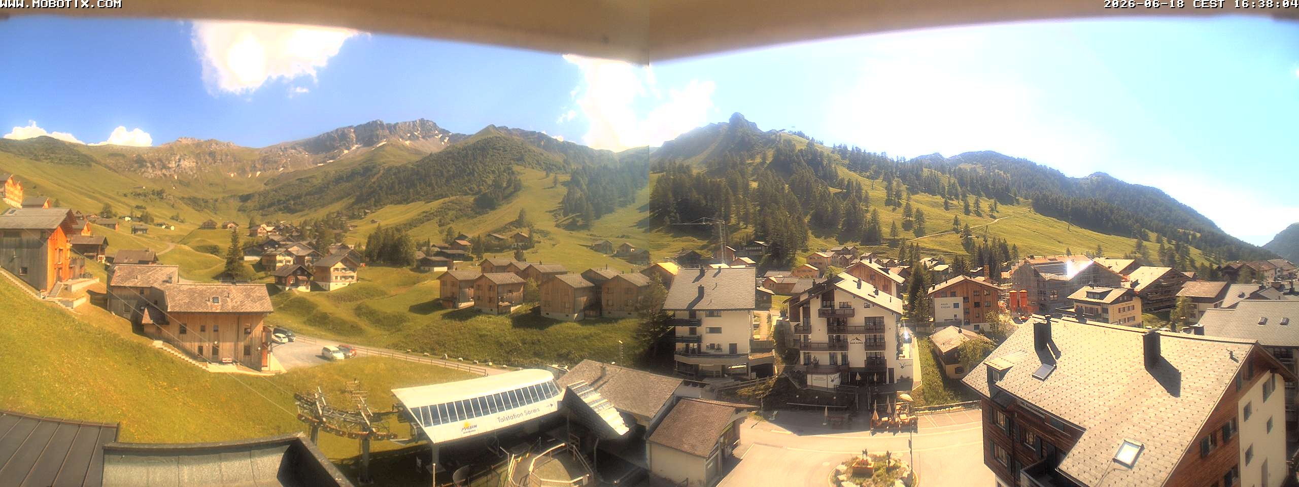 Archiv Foto Webcam Zentrum Malbun - Hotel Turna
