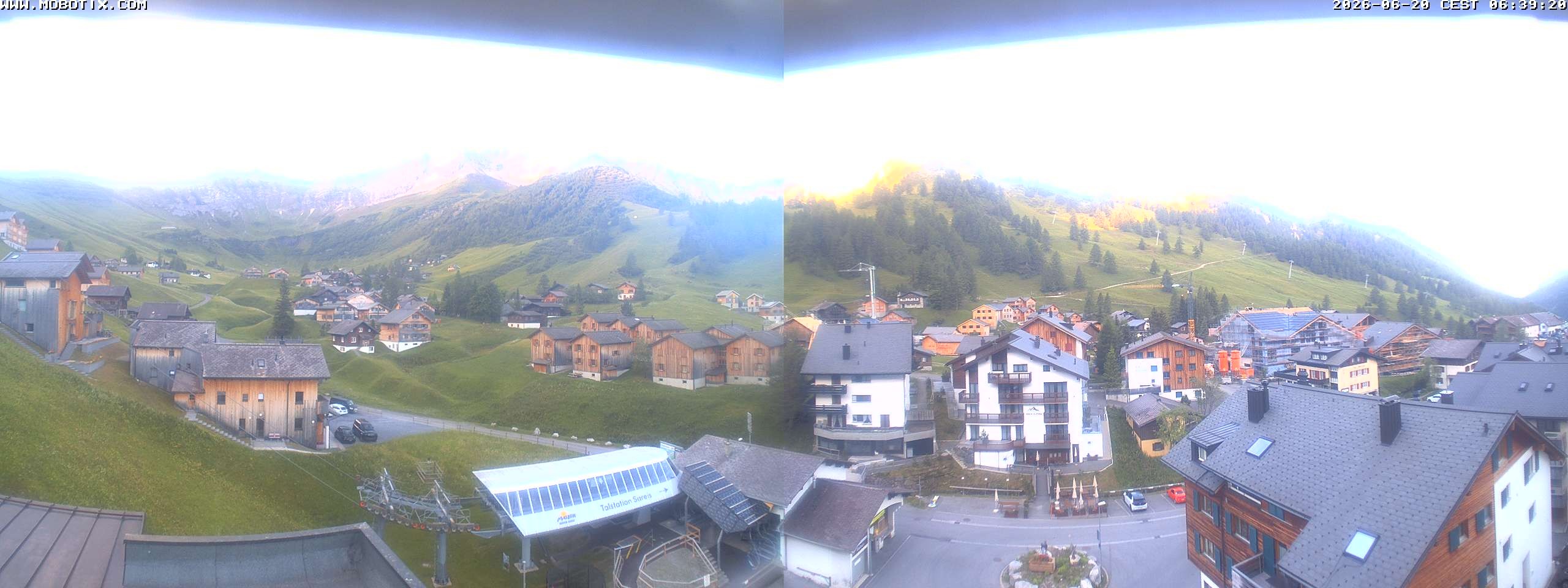 Archiv Foto Webcam Zentrum Malbun - Hotel Turna