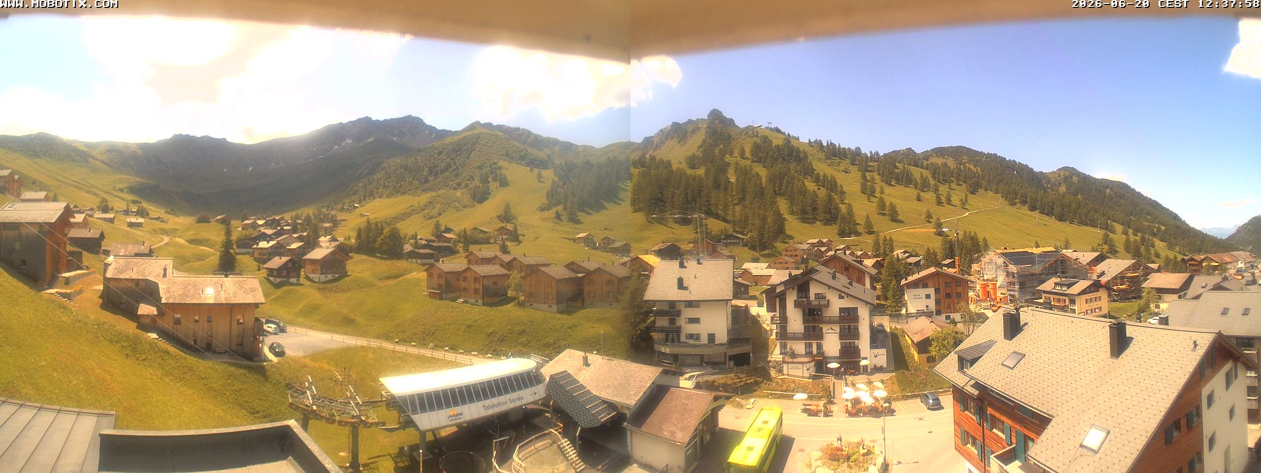 Archiv Foto Webcam Zentrum Malbun - Hotel Turna