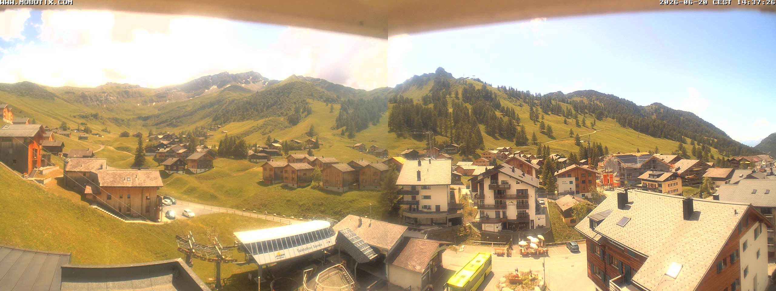 Archiv Foto Webcam Zentrum Malbun - Hotel Turna