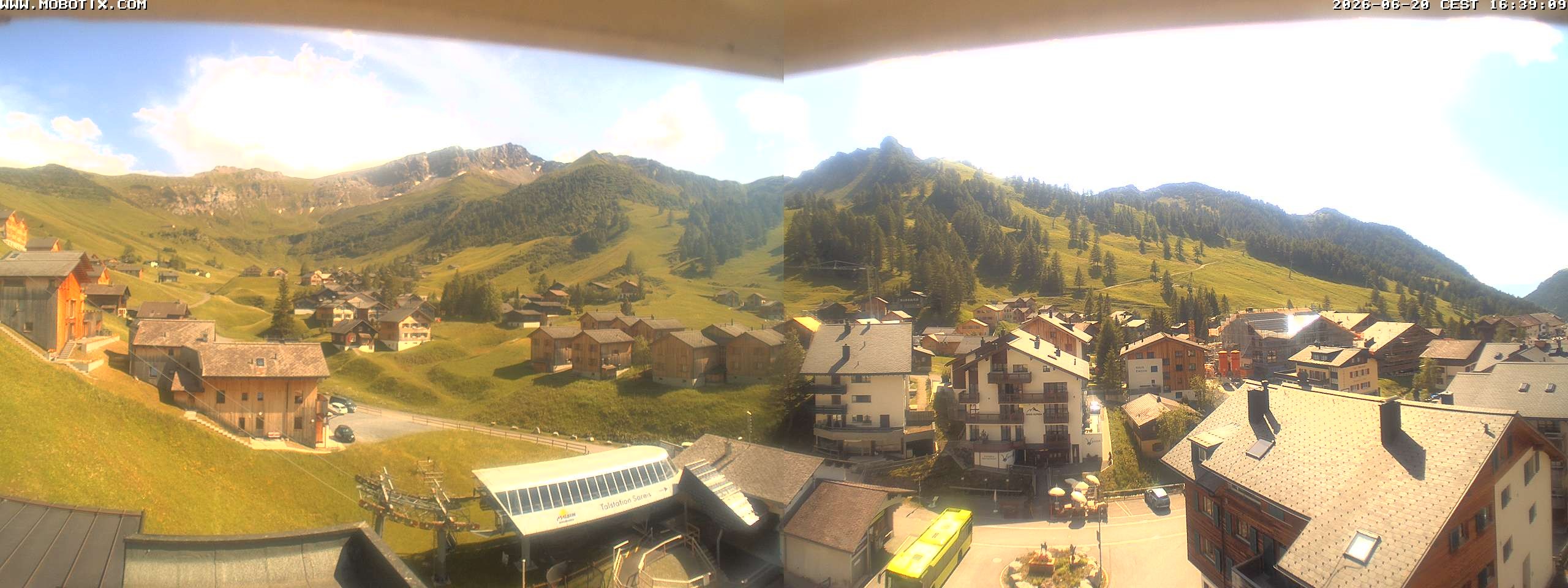 Archiv Foto Webcam Zentrum Malbun - Hotel Turna