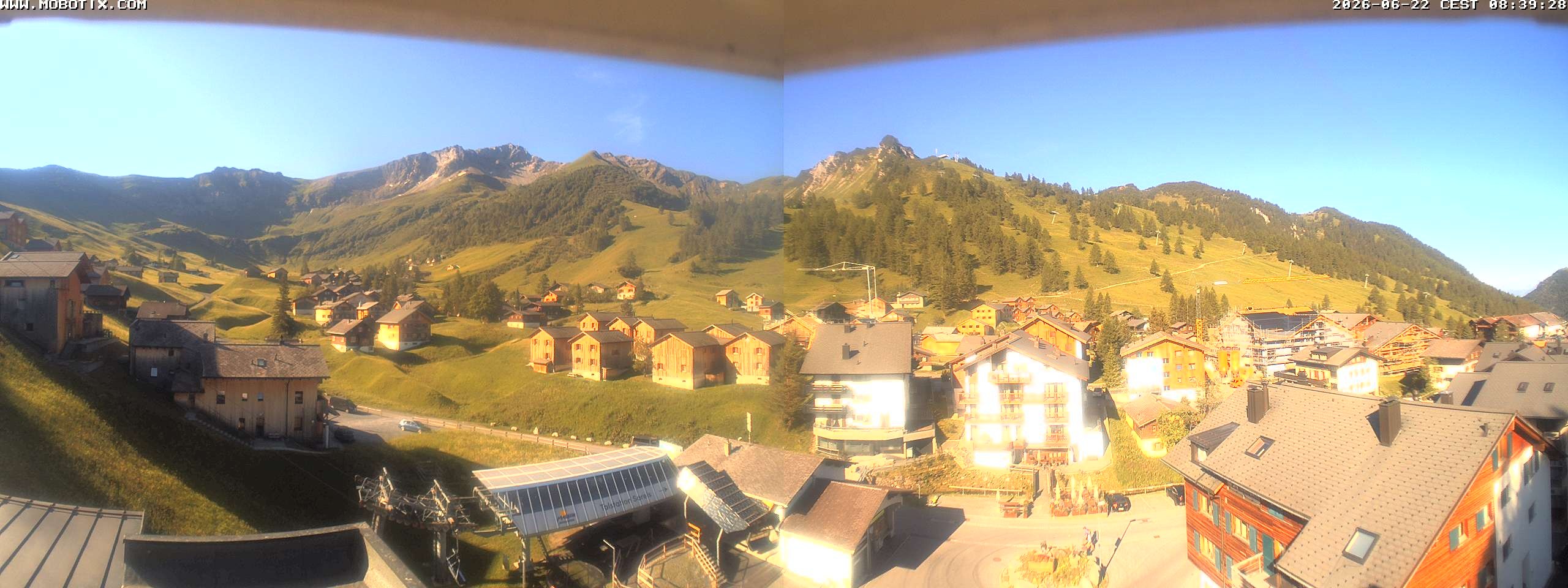 Archived image Webcam Malbun - Hotel Turna
