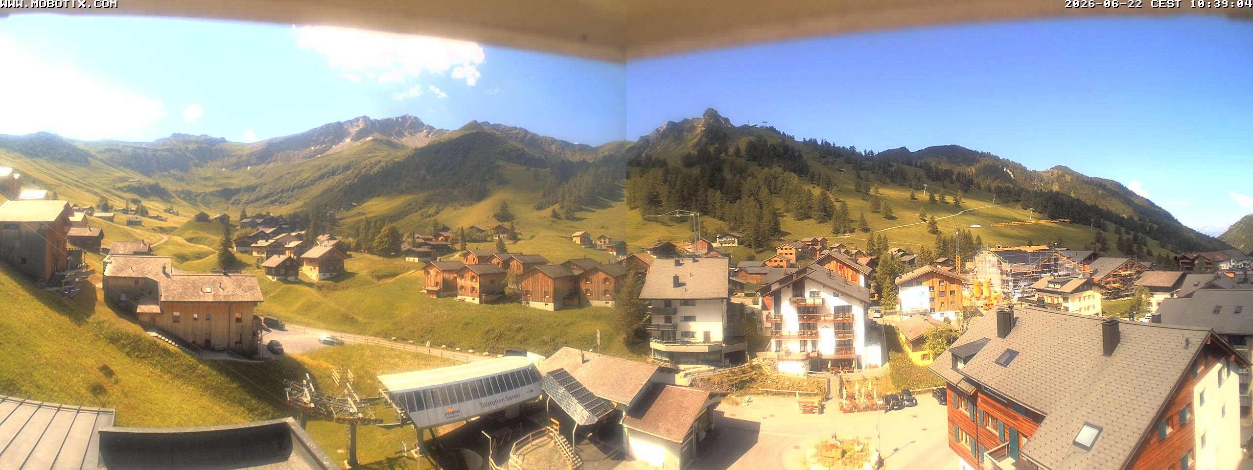 Archived image Webcam Malbun - Hotel Turna