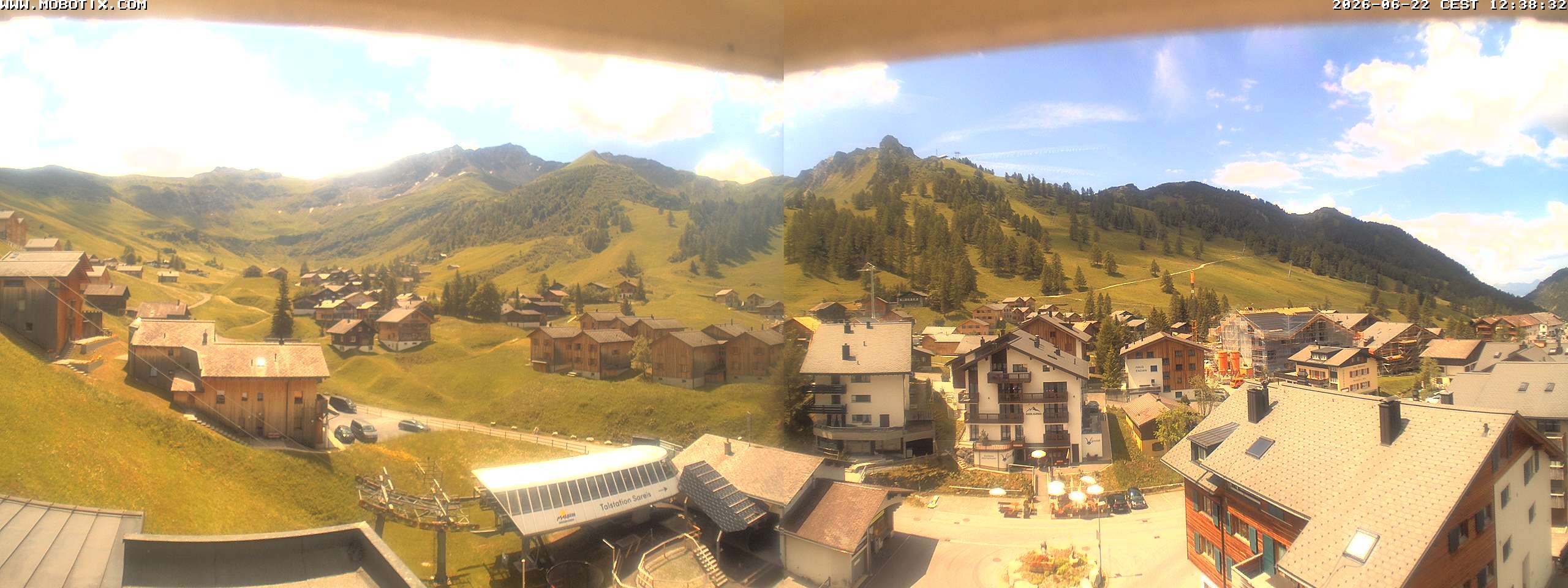 Archived image Webcam Malbun - Hotel Turna