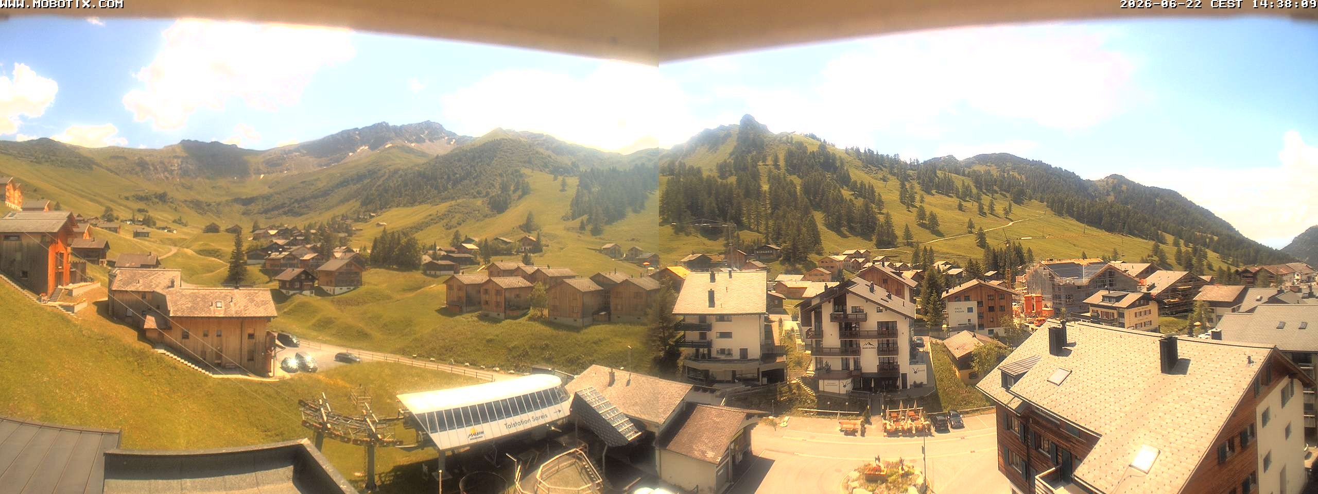 Archiv Foto Webcam Zentrum Malbun - Hotel Turna