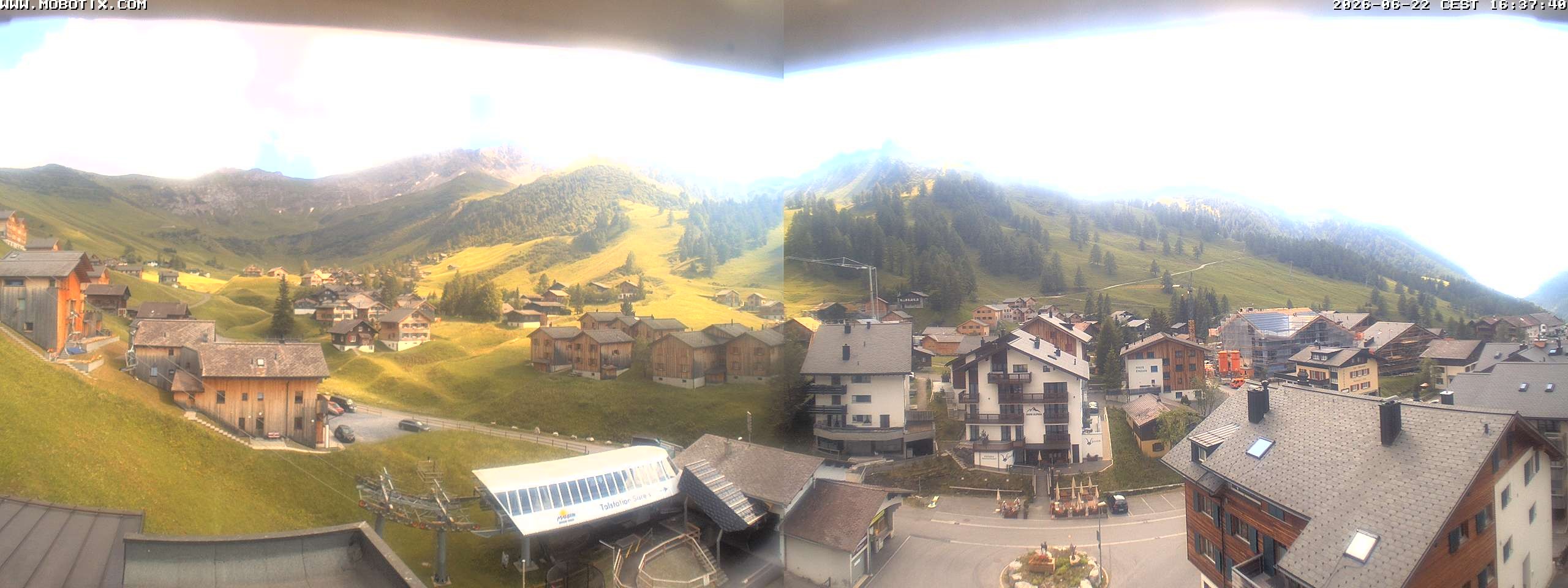 Archiv Foto Webcam Zentrum Malbun - Hotel Turna