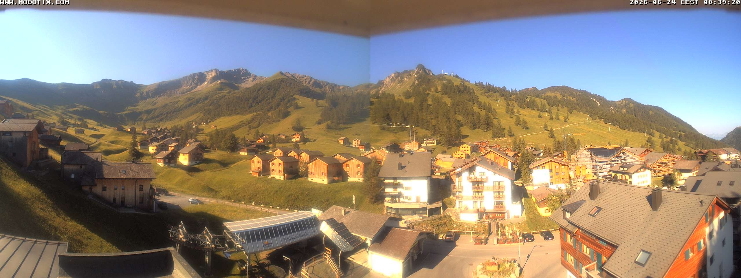 Archived image Webcam Malbun - Hotel Turna