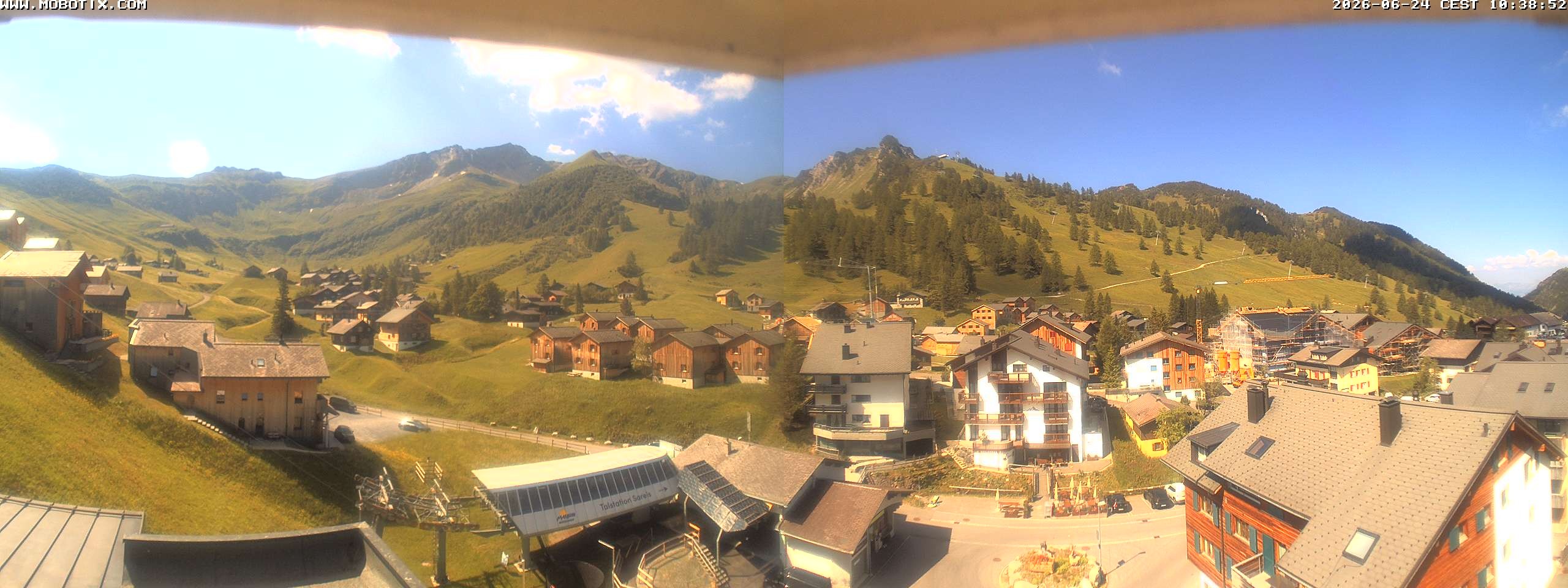 Archived image Webcam Malbun - Hotel Turna