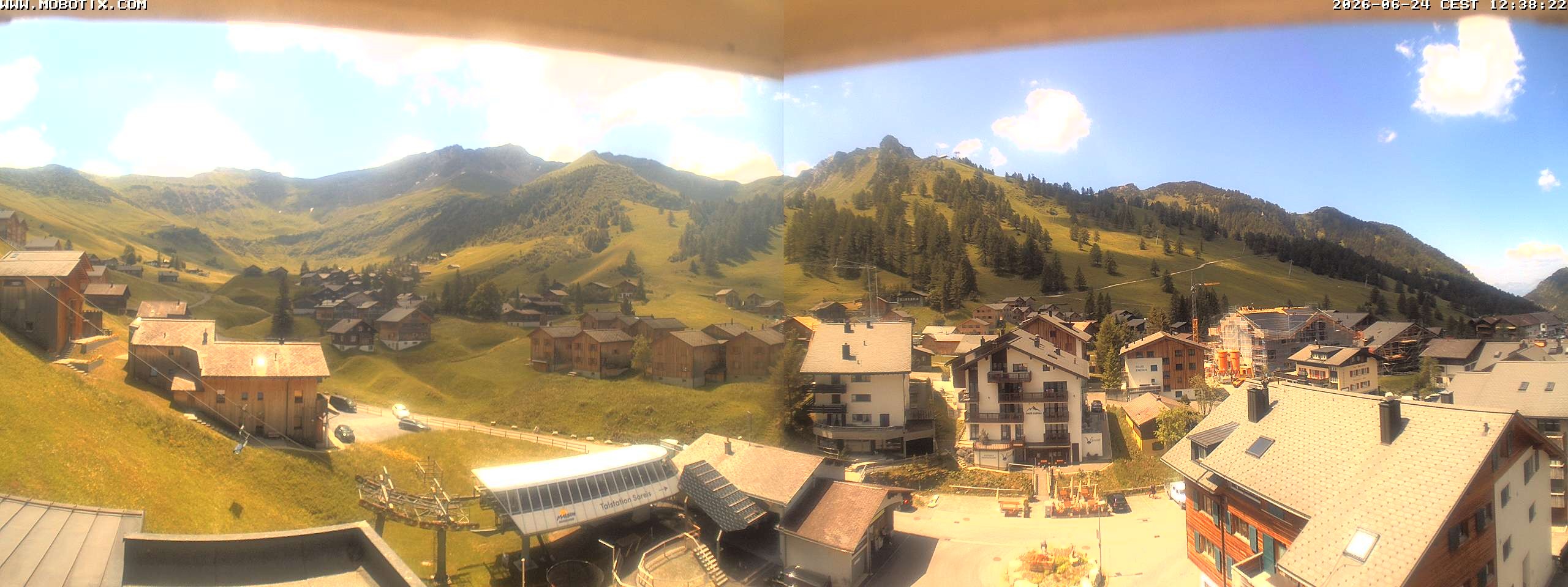Archived image Webcam Malbun - Hotel Turna