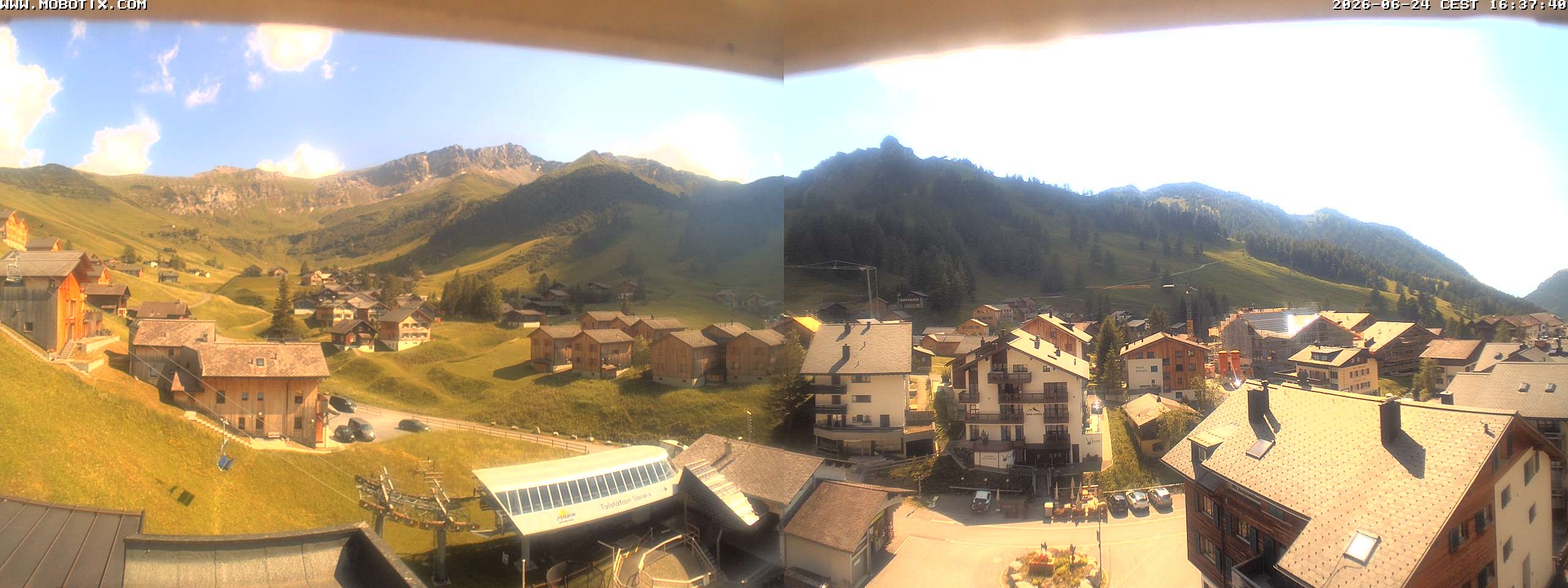 Archiv Foto Webcam Zentrum Malbun - Hotel Turna