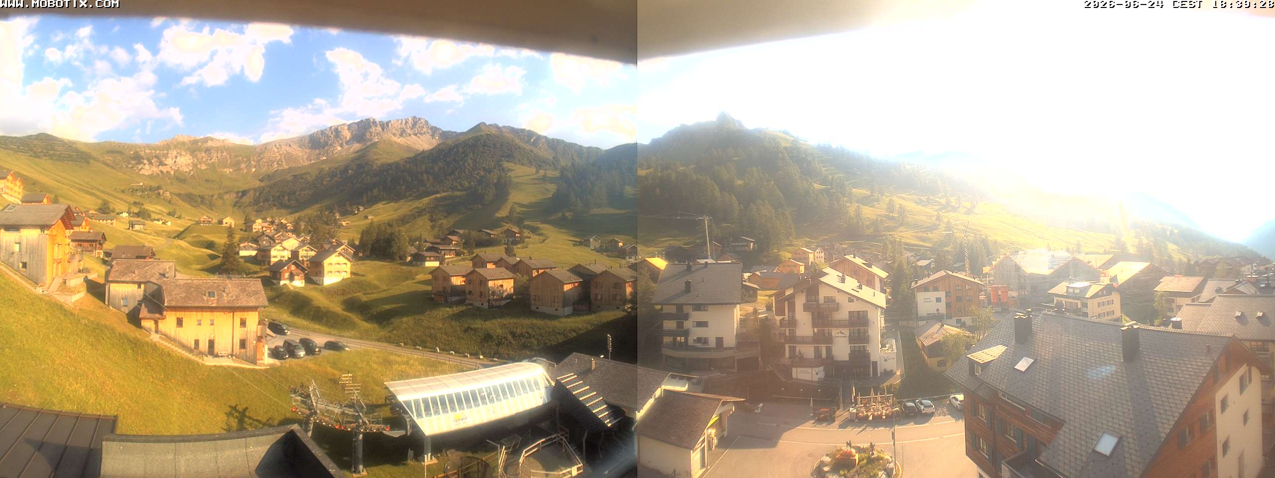 Archiv Foto Webcam Zentrum Malbun - Hotel Turna