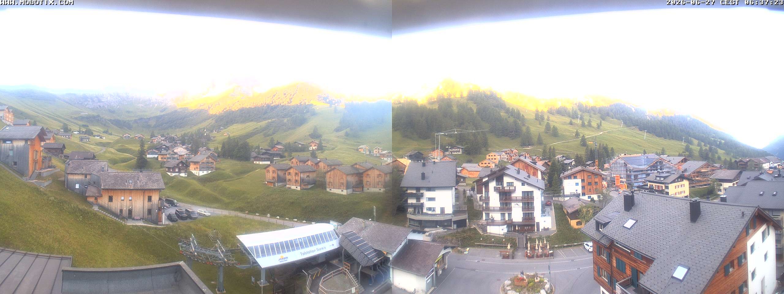 Archiv Foto Webcam Zentrum Malbun - Hotel Turna