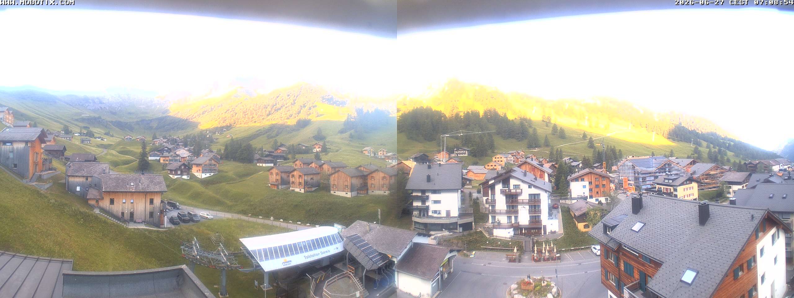 Archiv Foto Webcam Zentrum Malbun - Hotel Turna