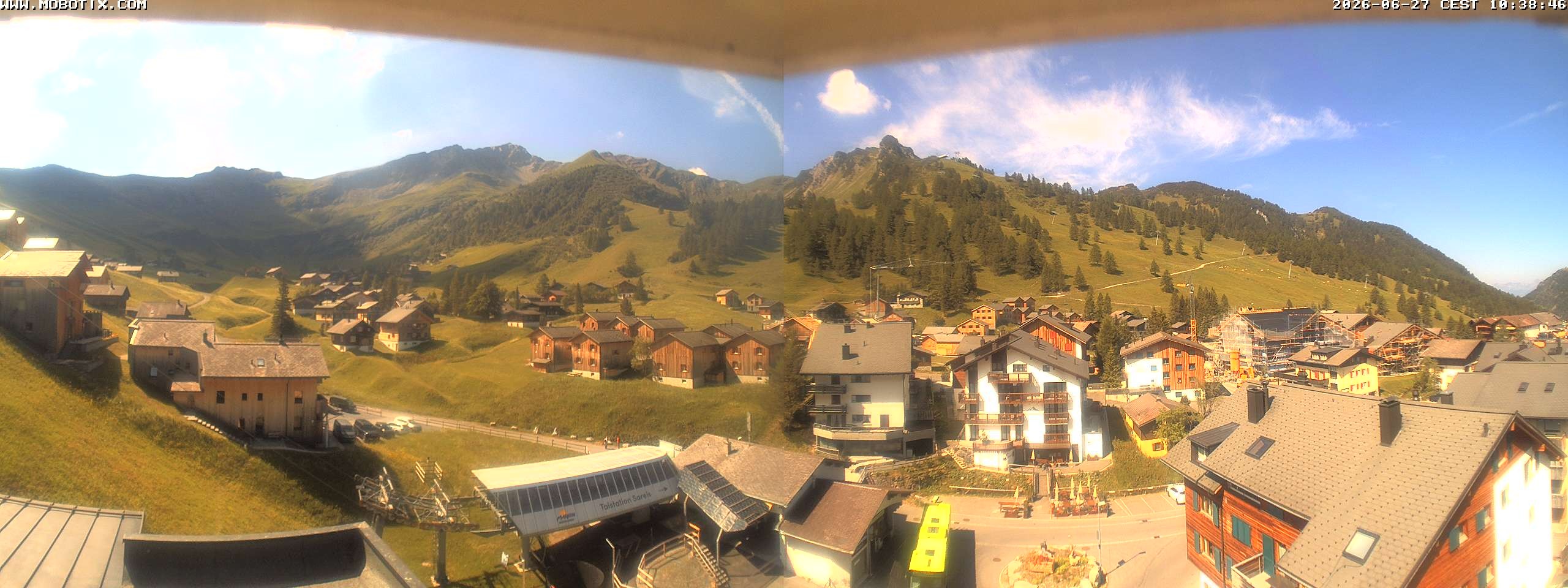 Archived image Webcam Malbun - Hotel Turna