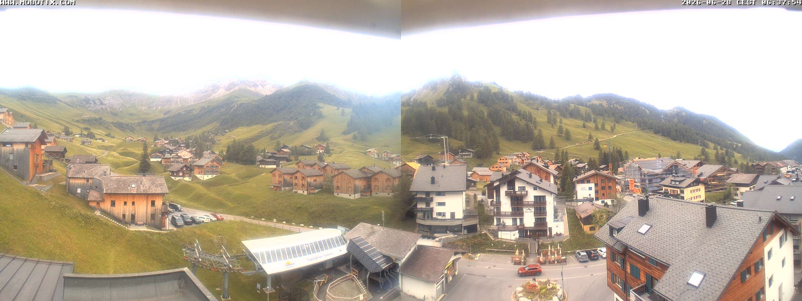 Archived image Webcam Malbun - Hotel Turna