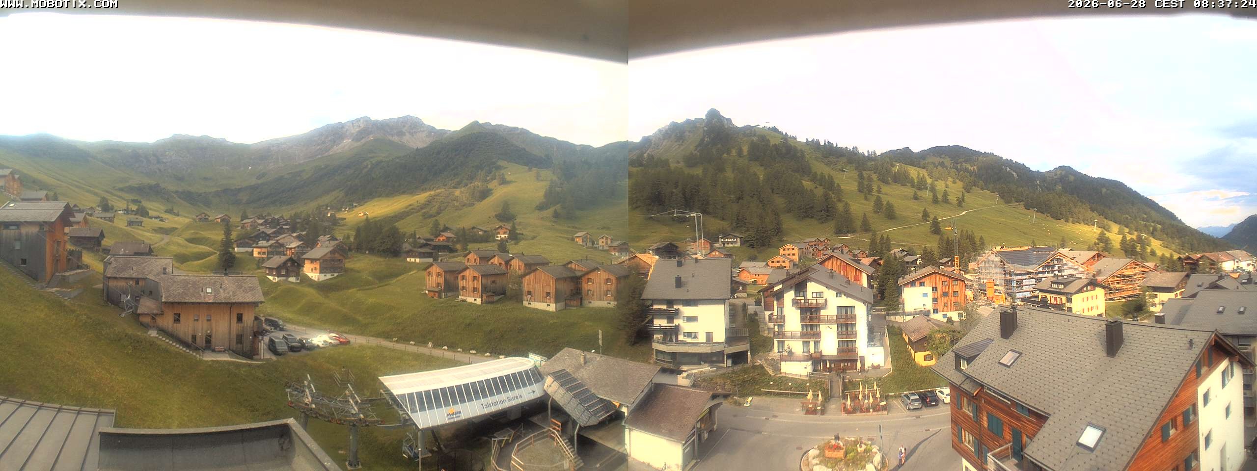Archived image Webcam Malbun - Hotel Turna
