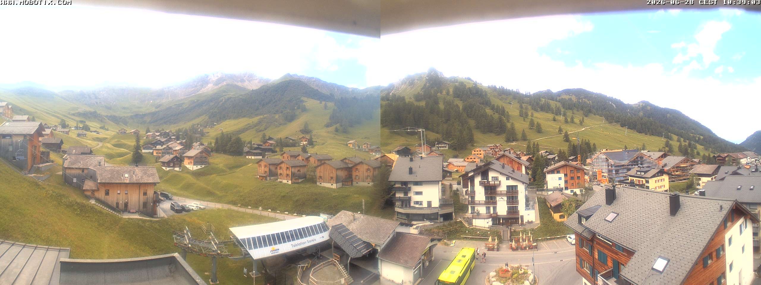 Archived image Webcam Malbun - Hotel Turna
