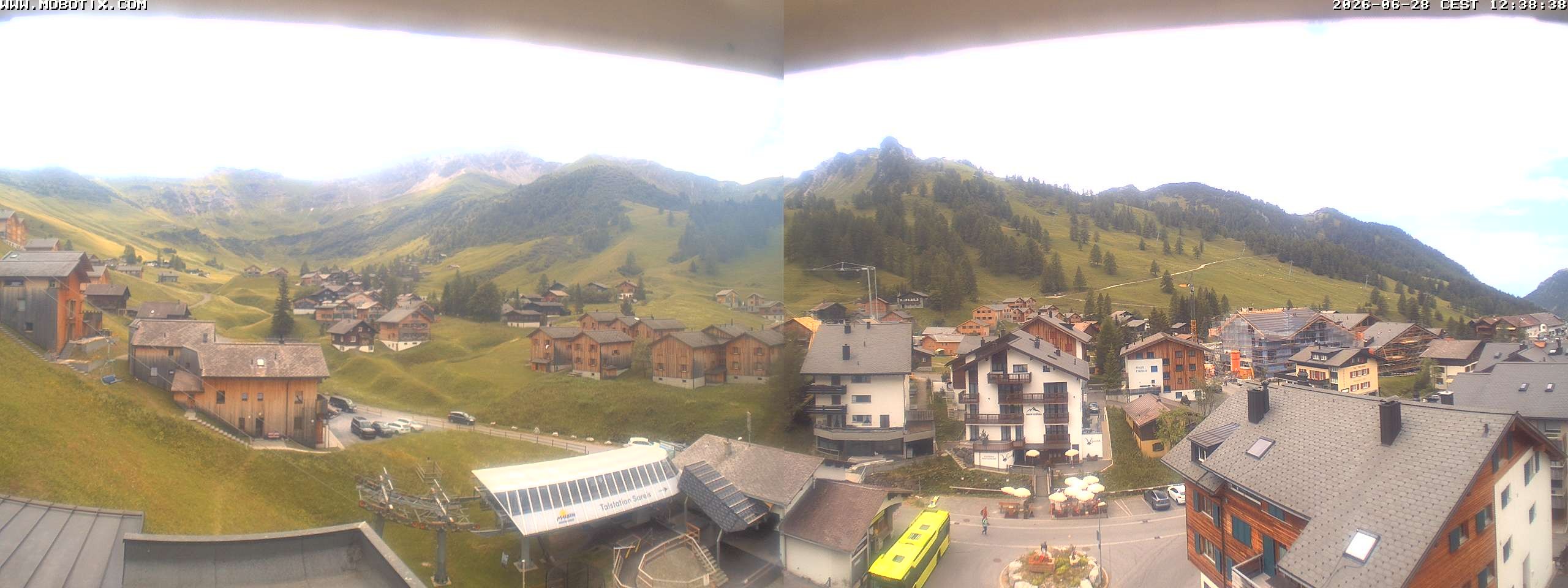 Archived image Webcam Malbun - Hotel Turna