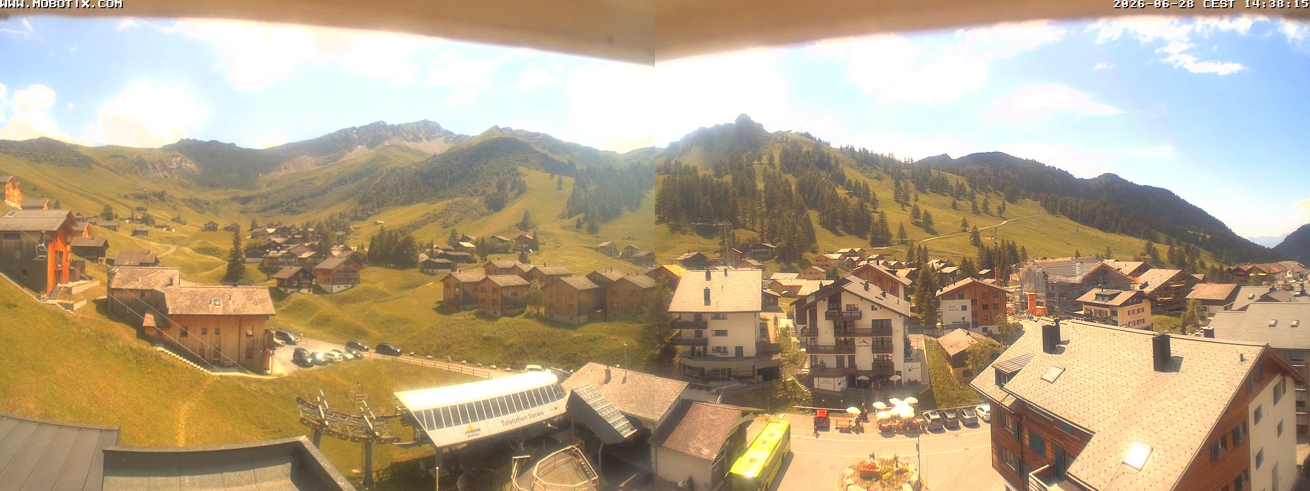 Archived image Webcam Malbun - Hotel Turna