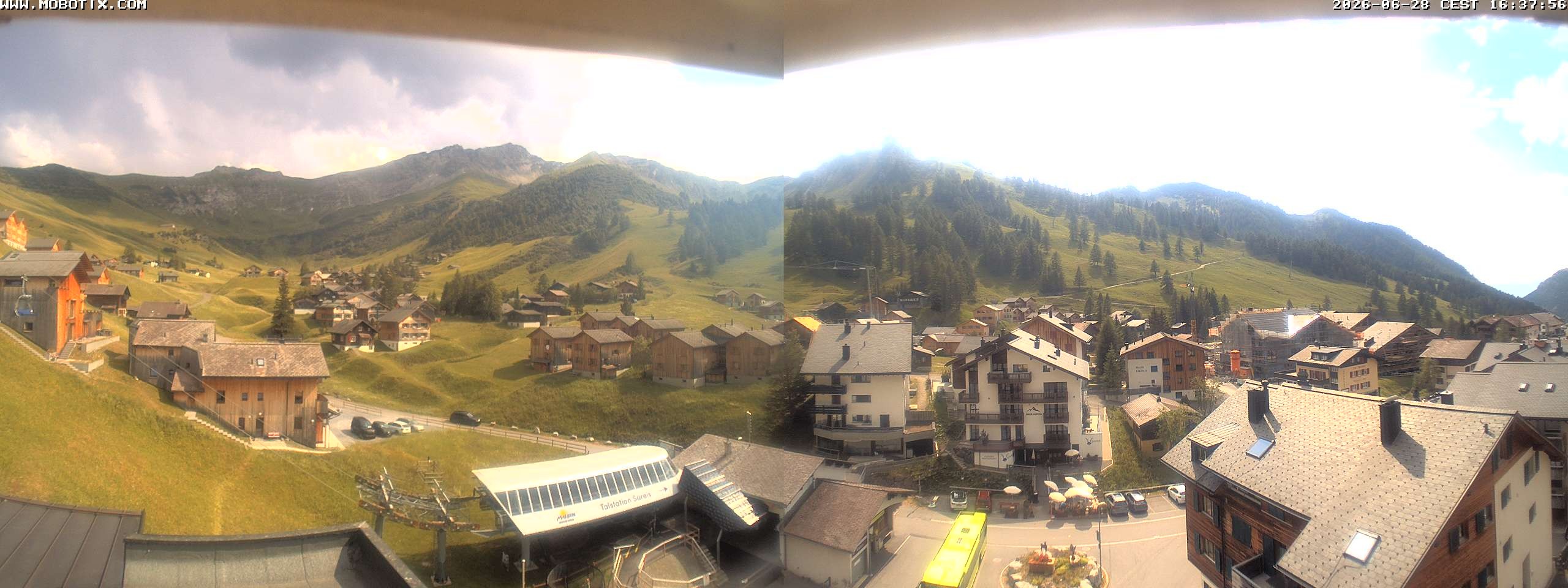 Archived image Webcam Malbun - Hotel Turna