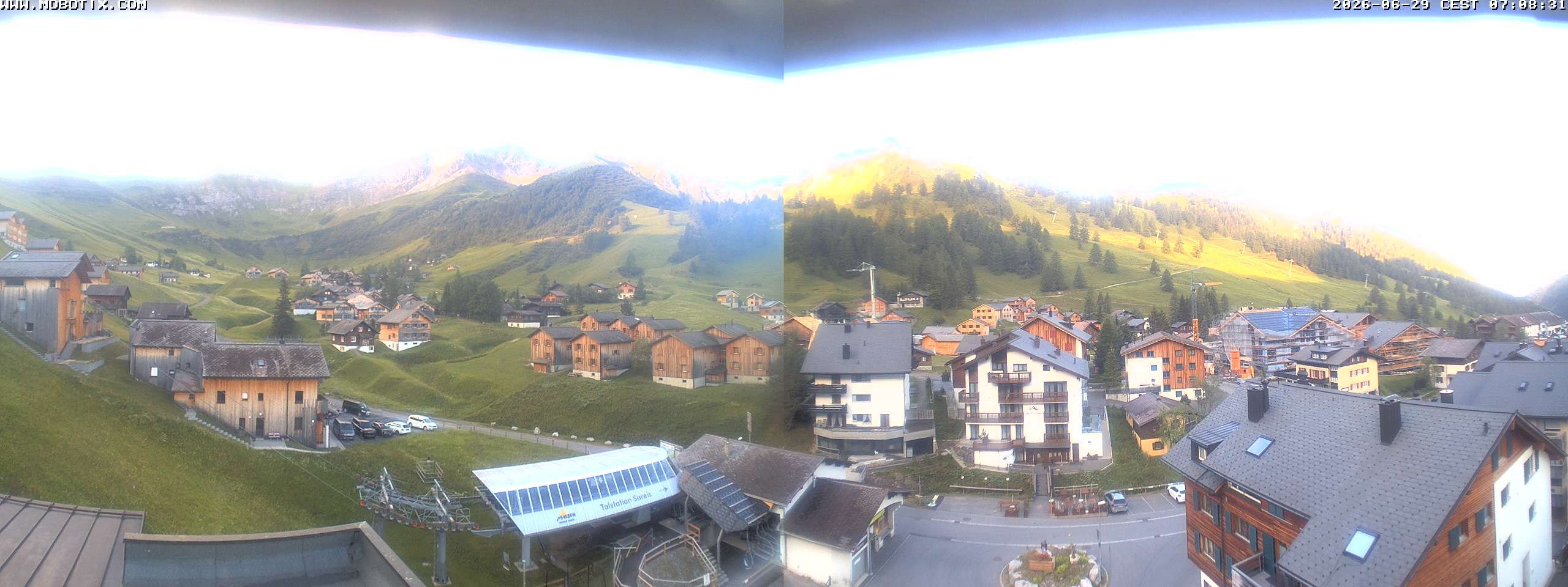 Archiv Foto Webcam Zentrum Malbun - Hotel Turna