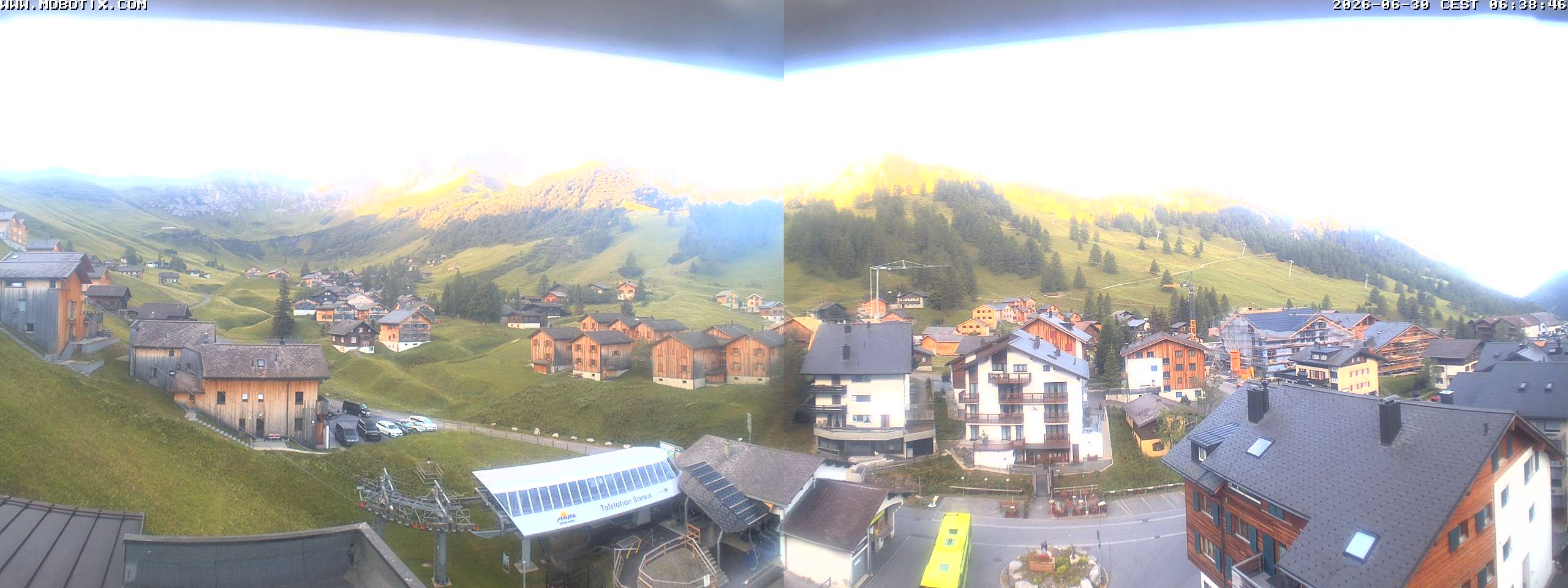 Archiv Foto Webcam Zentrum Malbun - Hotel Turna
