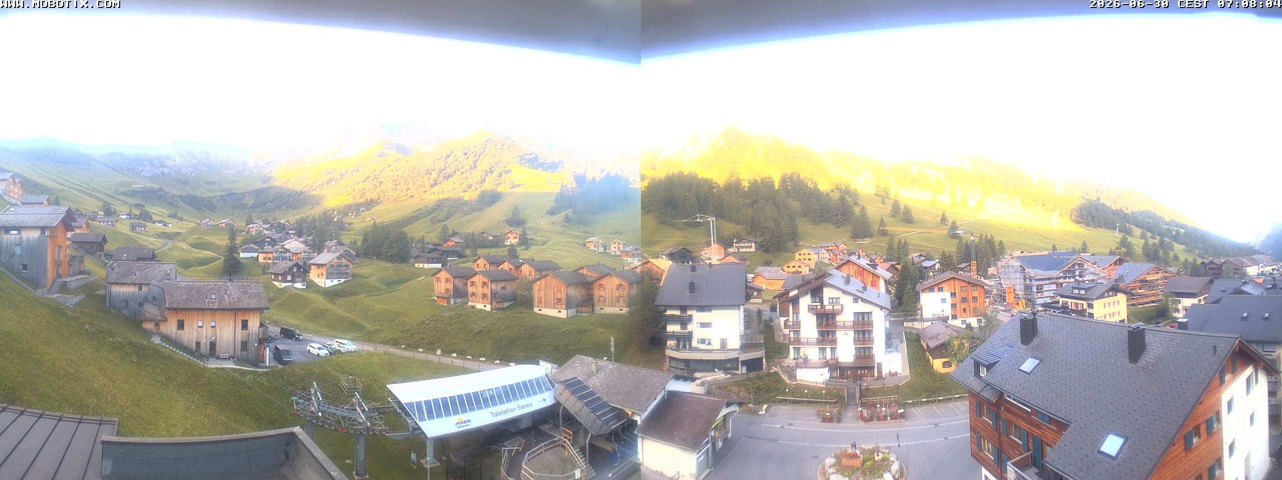Archiv Foto Webcam Zentrum Malbun - Hotel Turna