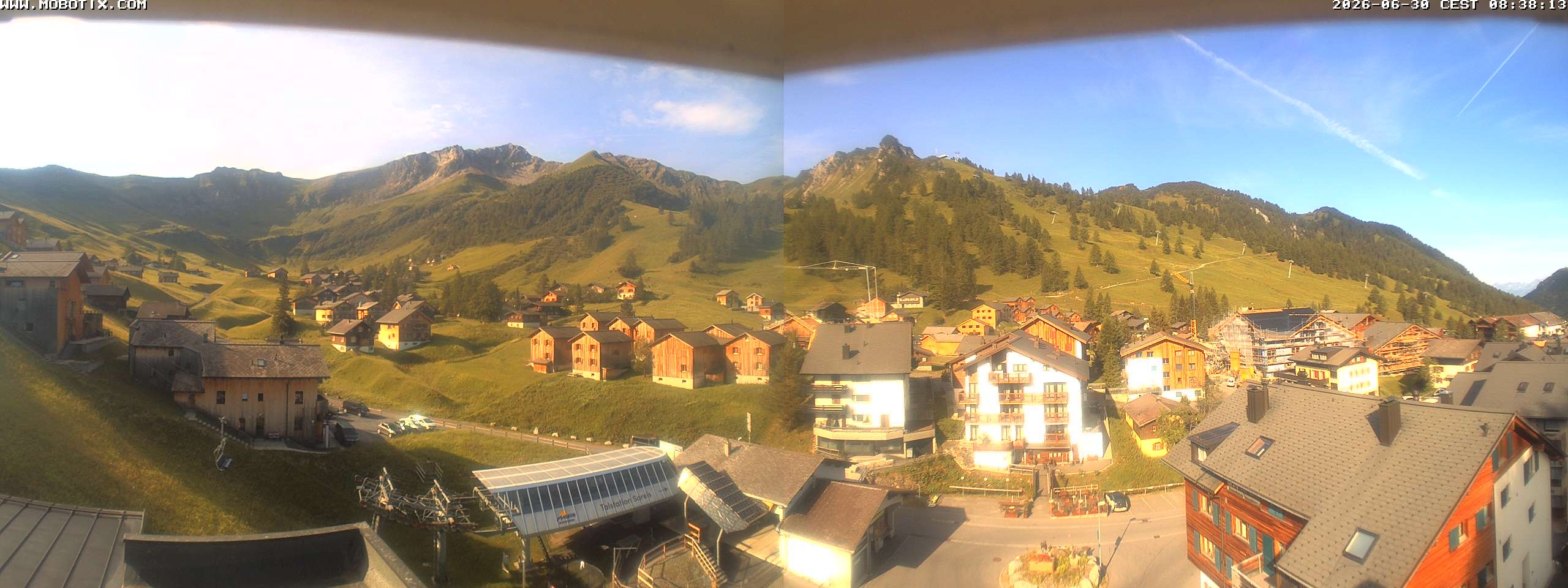 Archiv Foto Webcam Zentrum Malbun - Hotel Turna