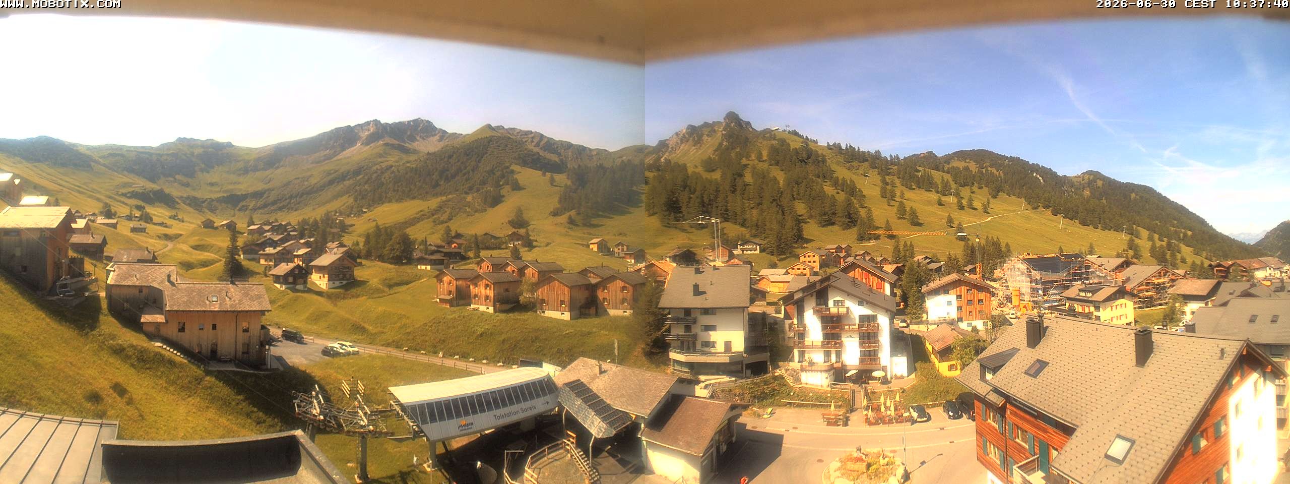 Archiv Foto Webcam Zentrum Malbun - Hotel Turna