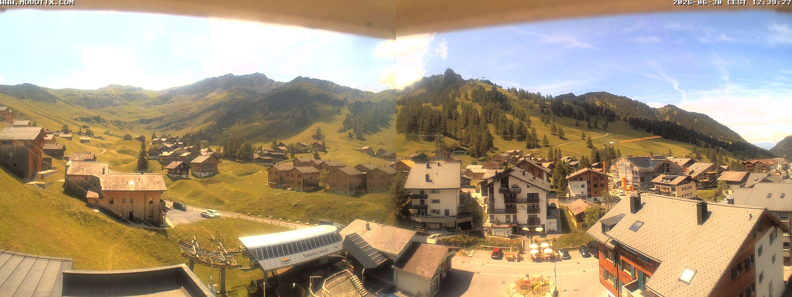 Archiv Foto Webcam Zentrum Malbun - Hotel Turna