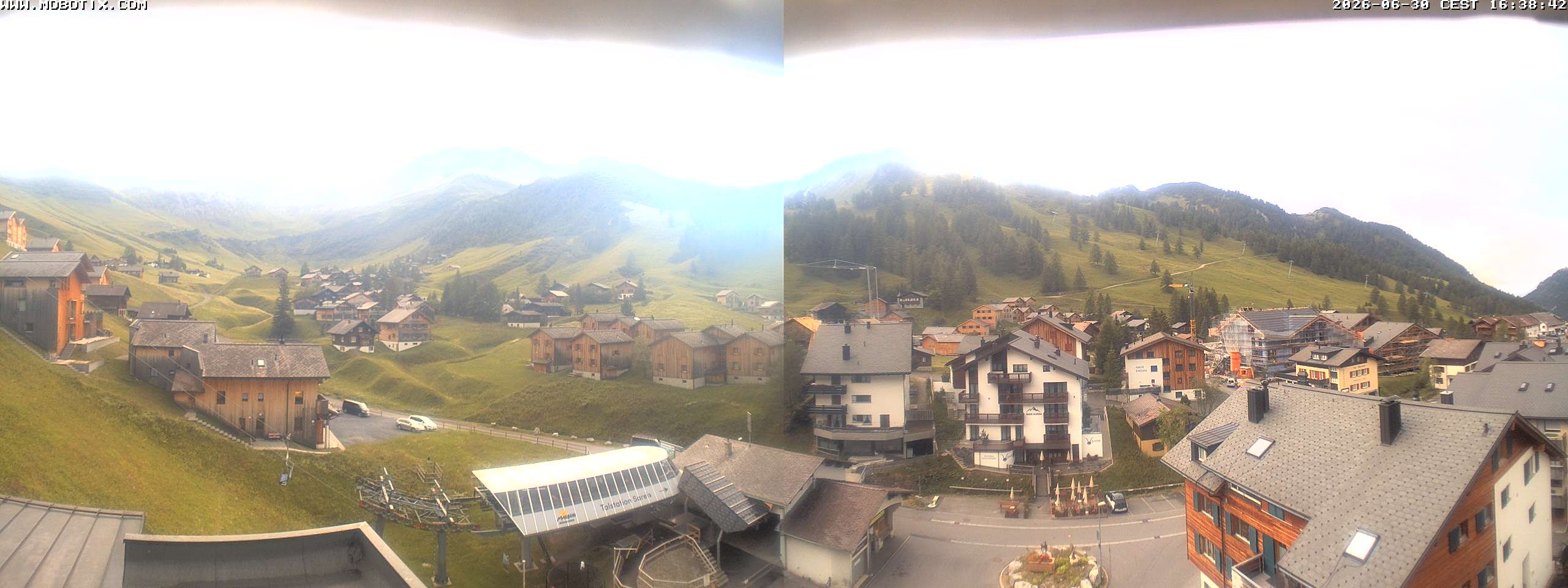 Archiv Foto Webcam Zentrum Malbun - Hotel Turna