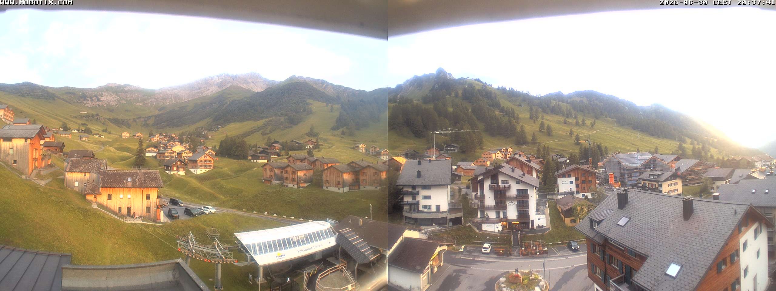 Archived image Webcam Malbun - Hotel Turna