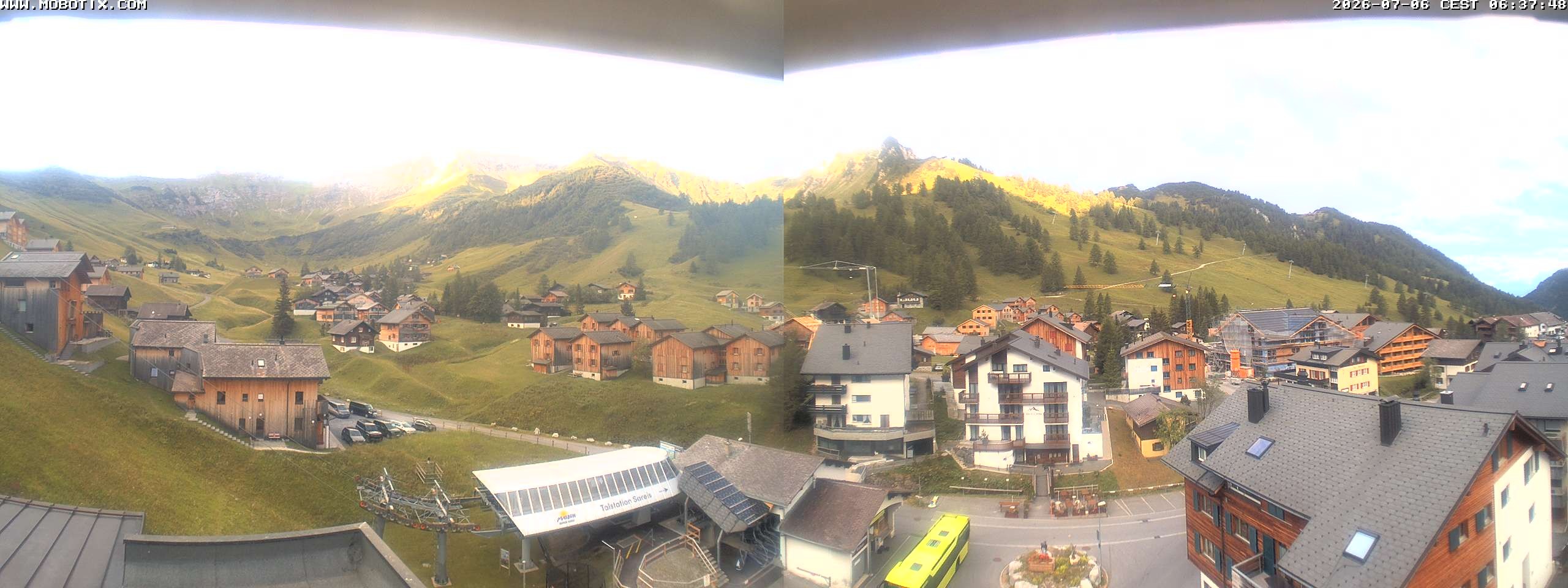 Archived image Webcam Malbun - Hotel Turna