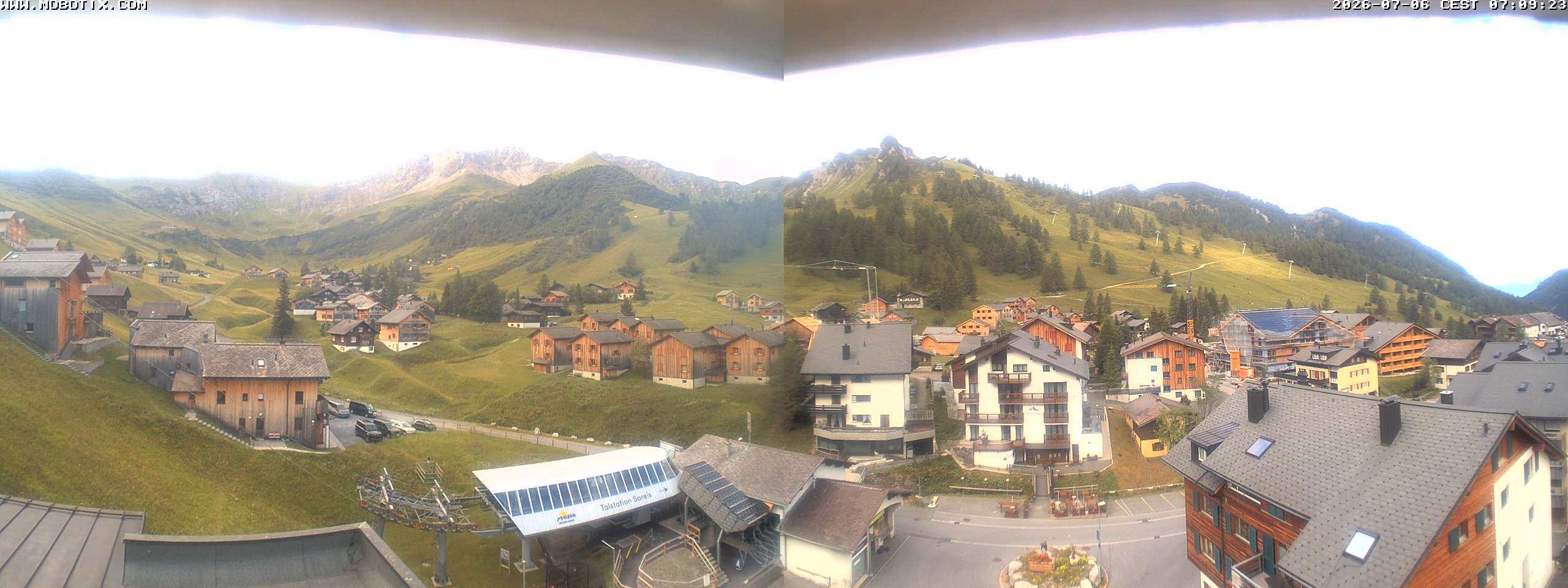 Archived image Webcam Malbun - Hotel Turna